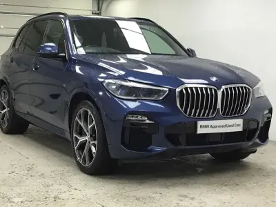 Used BMW X5 M Sport 261 HP (191 kW) 2019 Blue SUV