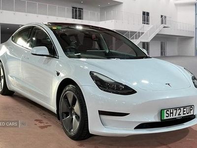 White Used 2022 Tesla Model 3 RWD Sedan | £20,695 (Fair price)