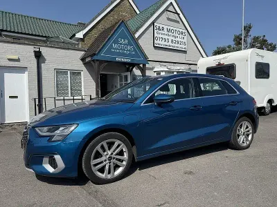 Used Audi A3 e-tron Sport 2021 Blue Hatchback