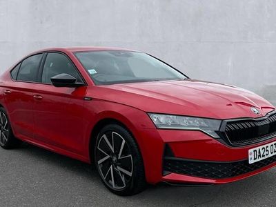 Used Skoda Octavia SportLine 150 HP (110 kW) 2025 Velvet red metallic