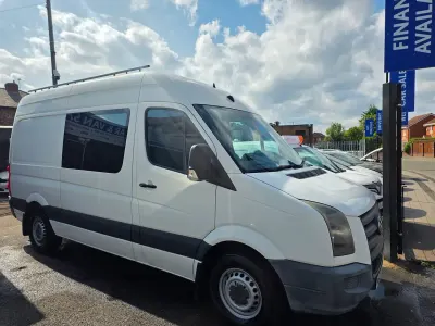 Used VW Crafter 136 HP (100 kW) 2007 White Van