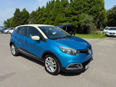 Used Renault Captur Dynamique 90 HP (66 kW) 2014 Blue SUV