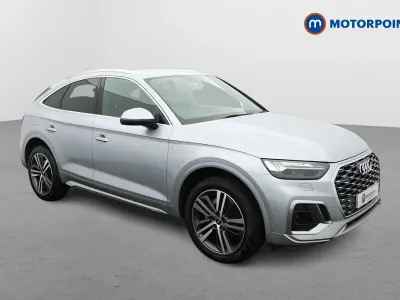 Used Audi Q5 S-Line 204 HP (150 kW) 2021 Silver SUV