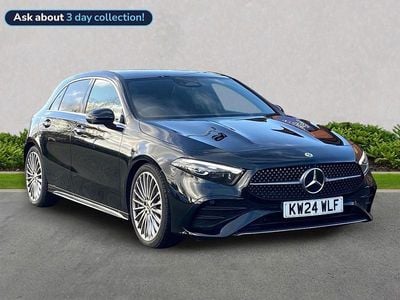Black Used 2024 Mercedes A180 AMG Line Premium Plus Hatchback | £25,599 (Expensive)
