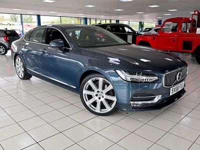 Used Volvo S90 Inscription 2018 Blue Sedan