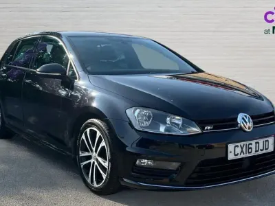 Used VW Golf VII R-line 150 HP (110 kW) 2016 Black Hatchback
