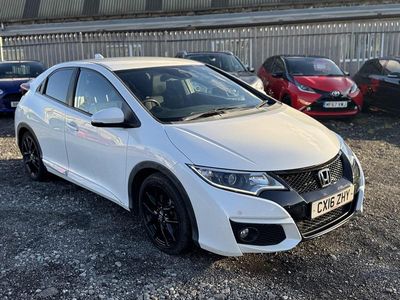 White Used 2016 Honda Civic Sport Hatchback | £5,295 (A bit pricey)