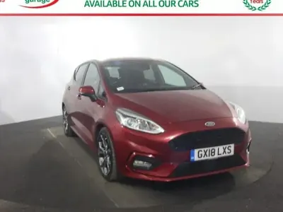 Used Ford Fiesta ST-Line 140 HP (102 kW) 2018 Red Hatchback
