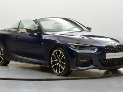 Used BMW 420 M Sport 181 HP (133 kW) 2023 Blue Cabriolet