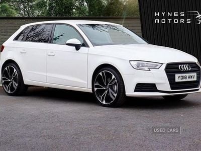 Used Audi A3 Design 116 HP (85 kW) 2018 White Sedan