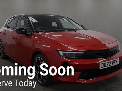 Used Vauxhall Astra GS Line 181 HP (133 kW) 2022 Red Hatchback