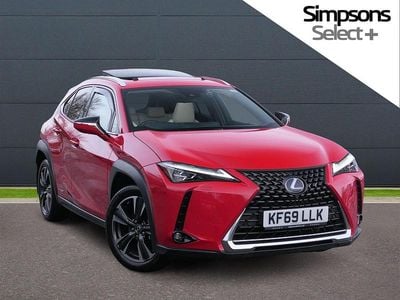 Red Used 2020 Lexus UX 250h SUV | £20,495 (Fair price)