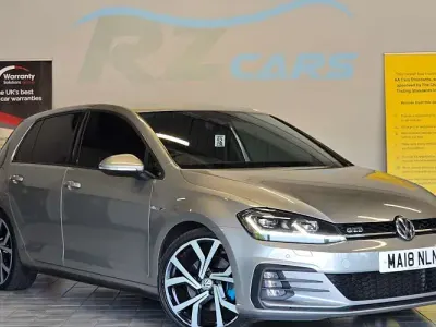 Used VW Golf VII GTD 184 HP (135 kW) 2018 Silver Hatchback