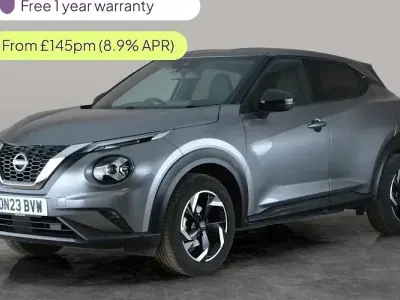Used Nissan Juke N-Connecta 114 HP (83 kW) 2023 Grey SUV