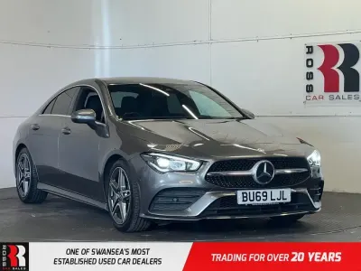 Used Mercedes CLA180 AMG line 136 HP (100 kW) 2019 Grey Sedan