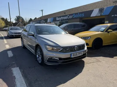Used VW Passat R-line 2016 Silver Estate