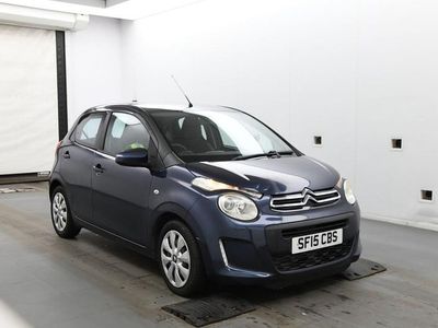 Used Citroën C1 Feel 68 HP (50 kW) 2015 Blue Hatchback