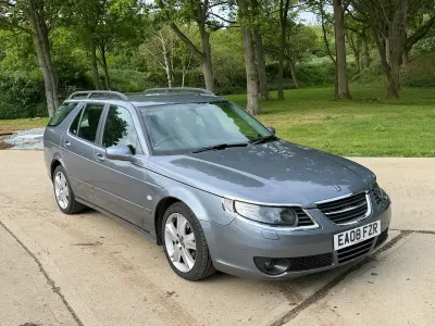 Used Saab 9-5 150 HP (110 kW) 2008 Grey Estate