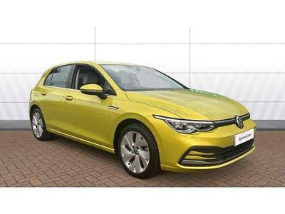 Yellow Used 2021 VW Golf VIII Style Hatchback | £16,901 (Fair price)