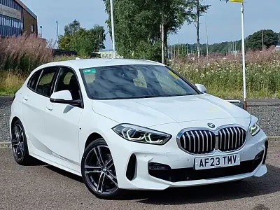 Used BMW 118 M Sport 136 HP (100 kW) 2023 White Hatchback