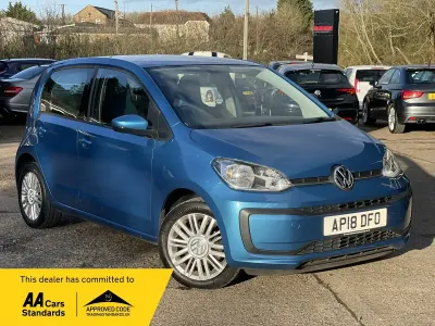 Używany VW up! move up! 60 KM (44 kW) 2018 Niebieski Hatchback