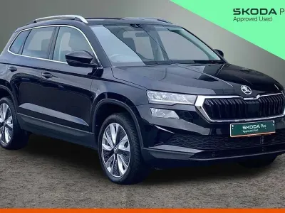 Used Skoda Karoq SE L 110 HP (80 kW) 2023 Black magic pearl effect SUV