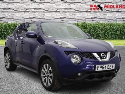 Used Nissan Juke S 115 HP (84 kW) 2014 Blue SUV