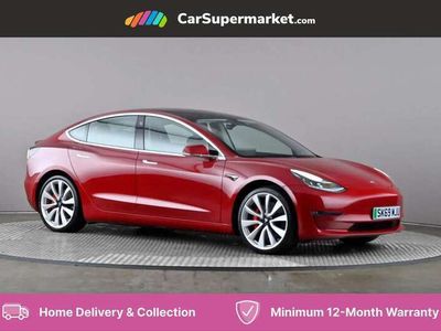 used Tesla Model 3 Performance AWD 4dr [Performance Upgrade] Auto Hatchback