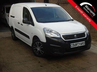 Used Peugeot Partner S 2015 White MPV