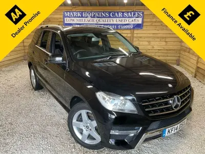 Used Mercedes ML350 AMG 258 HP (189 kW) 2014 Black SUV