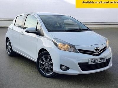 Used Toyota Yaris SR 2012 White Hatchback