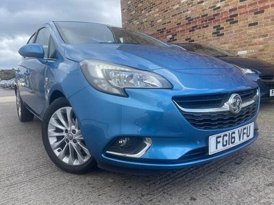 Used Vauxhall Corsa 90 HP (66 kW) 2016 Blue Hatchback