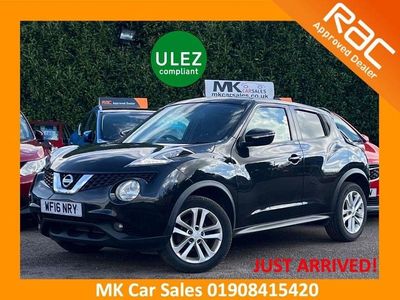 Used Nissan Juke N-Connecta 2016 Black SUV