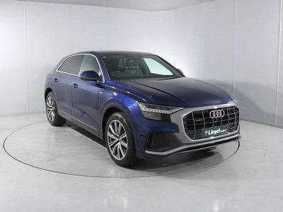 Blue Used 2020 Audi Q8 S-Line SUV | £35,950 (Fair price)