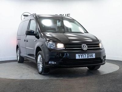 Used VW Caddy Maxi Life S 102 HP (75 kW) 2017 Black MPV