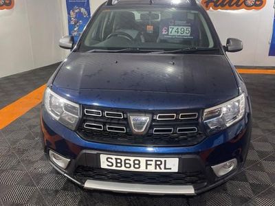 Used Dacia Sandero Ambiance 90 HP (66 kW) 2018 Blue Hatchback
