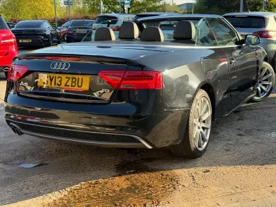 Usado Audi Cabriolet S-Line 2013 Preto Cabrios