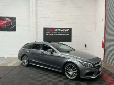 Used Mercedes CLS220 AMG Line Premium 177 HP (130 kW) 2017 Grey Estate