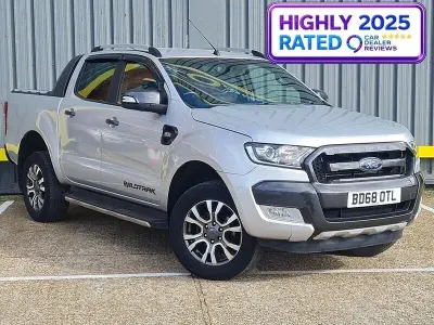 Used Ford Ranger Wildtrack 200 HP (147 kW) 2018 Silver Pickup