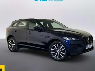 Used Jaguar F-Pace R-Dynamic 204 HP (150 kW) 2022 Blue SUV