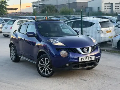 Used Nissan Juke Tekna 110 HP (80 kW) 2015 Blue SUV