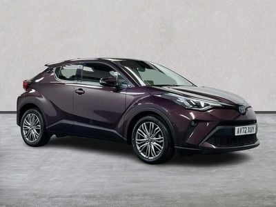 Used Toyota C-HR 122 HP (89 kW) 2022 Mauve/purple SUV