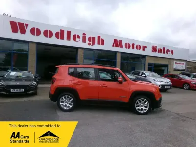 Used Jeep Renegade Longitude 110 HP (80 kW) 2016 Orange SUV