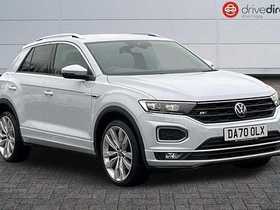 Used VW T-Roc R-line 150 HP (110 kW) 2020 Silver SUV