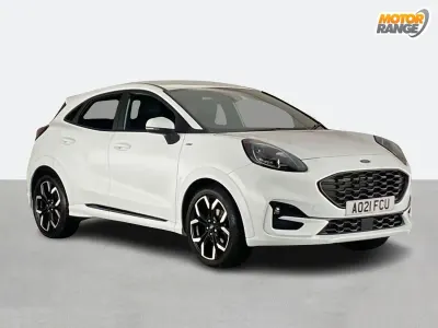 Used Ford Puma ST-Line X 125 HP (91 kW) 2021 White SUV