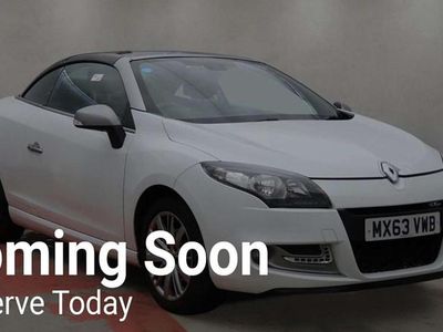 Used Renault Mégane Cabriolet GT-Line 2013 White Cabriolet