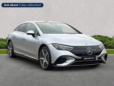 Silver Used 2022 Mercedes EQE350 AMG Line Premium Sedan | £36,000 (Fair price)