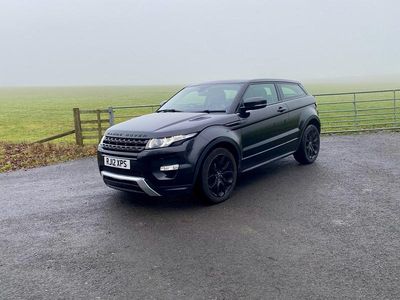Black Used 2012 Land Rover Range Rover evoque Dynamic Coupe | £2,995 (Fair price)