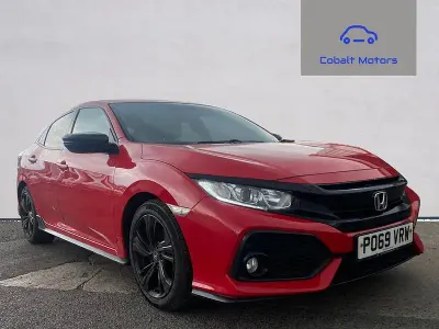 Used Honda Civic Sport 126 HP (92 kW) 2019 Red Hatchback
