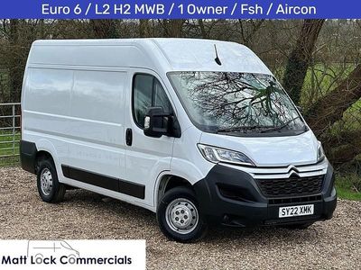 Used Citroën Relay 140 HP (102 kW) 2022 White Van